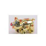 Sell Plated Wind Up Pig thumbnail-1