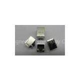 Integrated 1000M Ethernet RJ45 Connector With PBT Black Housing for Optical Transceiver thumbnail-1