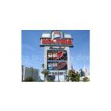 Customized Outdoor P6 Front Service LED Display Screen For Advertising