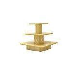 Grocery Wooden Display Stands , 3 Layer Toy Gift Store Fixture for Exhibitions, Shopping and Commerc thumbnail-1