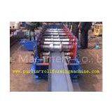 Galvanized Automatic Seamless Gutter Machine , Rain Gutter Roll Forming Machinery