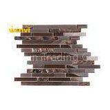 Heat Resistance Glass And Metal Mosaic Tile For Sauna Bathing Pools thumbnail-1