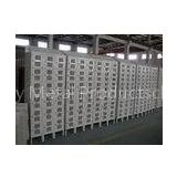 Steel Personal Storage Lockers , Customized 6 Tier Clothing Metal Wardrobe