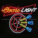 T53 COORS LIGHT DART Handicrafted Real Glass Tube Neon Signs for Store Display and Advertising. thumbnail-1