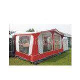 Red Folding Arm Caravan Porch Awnings full size pyramid awnings for motorhomes