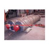 Breast Roll with High Quality Steel Pipe Roll Body , Paper Mill Rolls with rubber  for Fourdrinier S