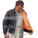 Nylon Flight Jackets, Nylon Bomber Jackets, Nylon Pilot Jackets, Brown MA1 Bomber Jackets thumbnail-6