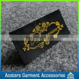 High quality low mimimum custom fabric woven label for clothing