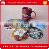 Hear resistant silicone drink coaster for christmas