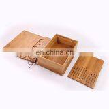 Guangdong Manufacturer Experienced Exporter Natural Bamboo Tea Storage Box thumbnail-2
