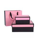 Custom paper drawer pink gift box