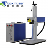 Shanghai Jiaoxi 30w Raycus / IPG / MOPA Split Type Fiber Laser Marking Machine for Metal Plastic