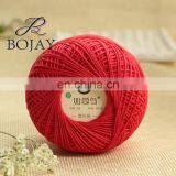 Bojay Retail and Wholesale #5 with 0.8MM thickness Lace Cotton Yarn for Crochet baby sweaters, handbag and socks