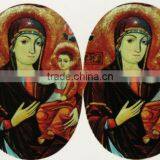 Unique Custom 3d Pictures of Jesus Christ Printing Label Sticker