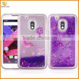 China Supplier Glitter Liquid Cover Case for Moto g4 thumbnail-5