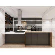 Melamine and Lacquer Finish Kitchen Cabinet for Home thumbnail-1