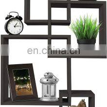 4 Cube Intersecting Wall Mounted Floating Shelves thumbnail-4
