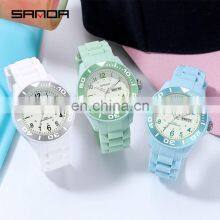 SANDA 6051 Fashion Men Quartz Watch Business Wristwatch Outdoor Sport Watch Man Waterproof thumbnail-2