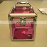 2015 New Design Japan Style Clear Acrylic Case With Locks Size :200*200*120mm