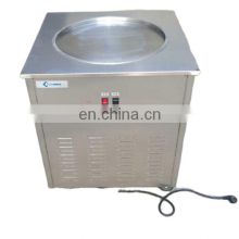 High quality single pot commercial fried ice cream roll machine for sale