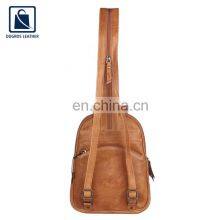 Elegant Design Unique Pattern Cotton Lining Anthracite Fitting Women Genuine Leather Backpack Bag Exporter thumbnail-5