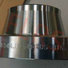 A182 F304 / 304L Raised Face Welding Neck Stainless Steel Pipe Flange SCH10S 3 Inch thumbnail-1