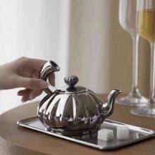 Coffee Pot Stainless Steel Coffee Jug Tea Flask Custom Tea Pot thumbnail-2