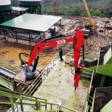 Stationary Type Pedestal Rock Breaker Boom System thumbnail-2