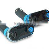 Bluetooth Car FM Transmitter + Dual Port 2.1A Car Charger thumbnail-1