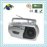 Factory Direct Selling Low Price AM FM Radio Cassette Recorder Portable Radio thumbnail-2