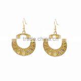 2016 Retro Fashion Dubai Jewellery Fake Gold Drop Earrings For Women's thumbnail-1