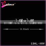 Metal Silver Headband,bling Bling Crystal Rhinestone Hairband Wholesale Women Hairband thumbnail-2