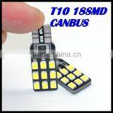 T10 Canbus Bulb 194 168 W5W 2835 18LED SMD Car Side Wedge Light Bulb Error Free Auto Car Clearance Light thumbnail-1