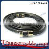 Commercial Flat High-Speed Supports 3D And Audio Return 1M Hdmi Cable thumbnail-2