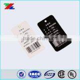 Cheap Price Paper Price Tag Simple Letter Hang Tag Swing Tag For Garment/Clothing