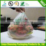 Supermarket Plastic Bag/flat Bag on Roll/printed Bags/shopping Bags