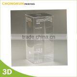 OEM Clear Plastic Folding Box Waterproof Transparent Plastic Box for Gift