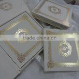 Brown Foil Printed Wedding Invitation Box thumbnail-6