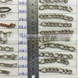 Very Popular Figaro Metal Chain in the World.Classic Chain,handbag Chain Necklace Chain.clothing Metal Chain