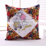 Cotton Cushion Covers, Sofa Pillow Cases, Pillow Covers 45x45cm, cartoon little bear