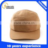 High Quality 5 Panel Cap Manufacturer Custom Blank 5 Panel Camp Cap