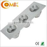 Aluminum Bridgelux 3*1w LED Jewelry Spotlight