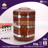 White Marble Double Wall Thermal Food Bowl thumbnail-3