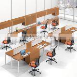 (MFC)PT-10 Modern Design Office Workstation for 2 Persons Metal Frame MDF Office Workstation thumbnail-3