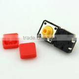 F0362 12*12*8.8mm Tact Switch /tactile Switch/ Mini Touch Button Switch Cap Red