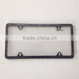 Custom Stainless Steel America Size Matte Black Car Blank License Plate Frame,car License Frame thumbnail-4