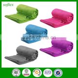 Wholesale suede Fast Drying Compact Absorbent Sport Bath Outdoor Gym travel towel micro fiber