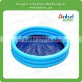 New 60" 3-Ring Pool Inflatable Kids Plastic Swimming Bathtub Paddling Ball Pool,Red And Blue thumbnail-2