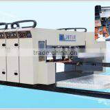 Carton Box Making Machine Lead Edge Feeding High Speed Multi-color Flexo Printing Slotting Rotary Die Cutter thumbnail-2