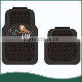 PVC/Plastic Material and Full Set Position Lion Car Floor Mats Car Mat